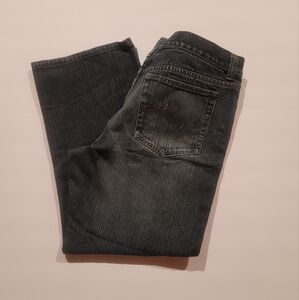 Men's Industry Union Straight Jeans Blue Size 34x25 Leg Have Been Hem To 25